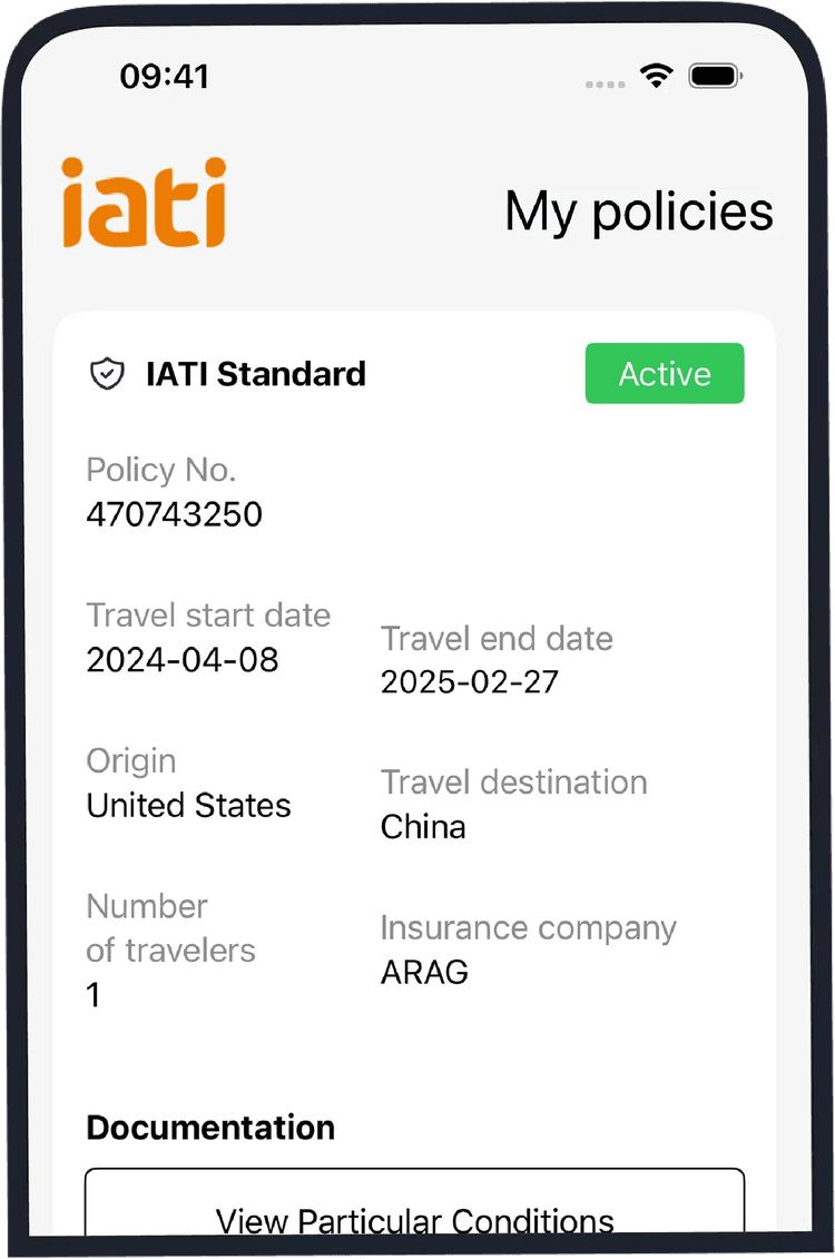 mock up IATI APP