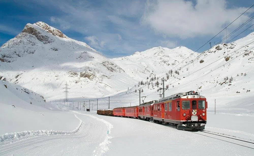 tren nieve suiza